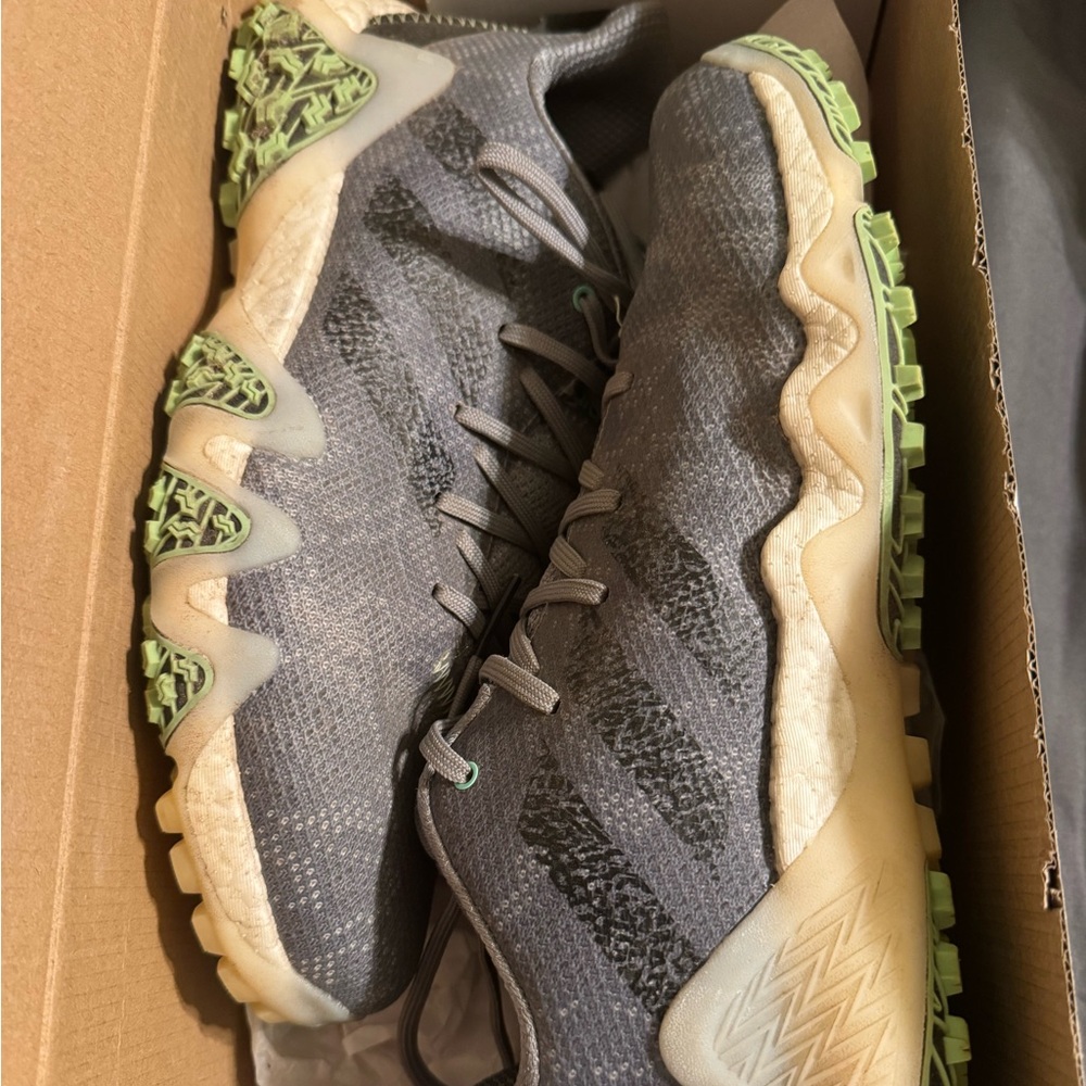 adidas Gray and Green Men's Shoes